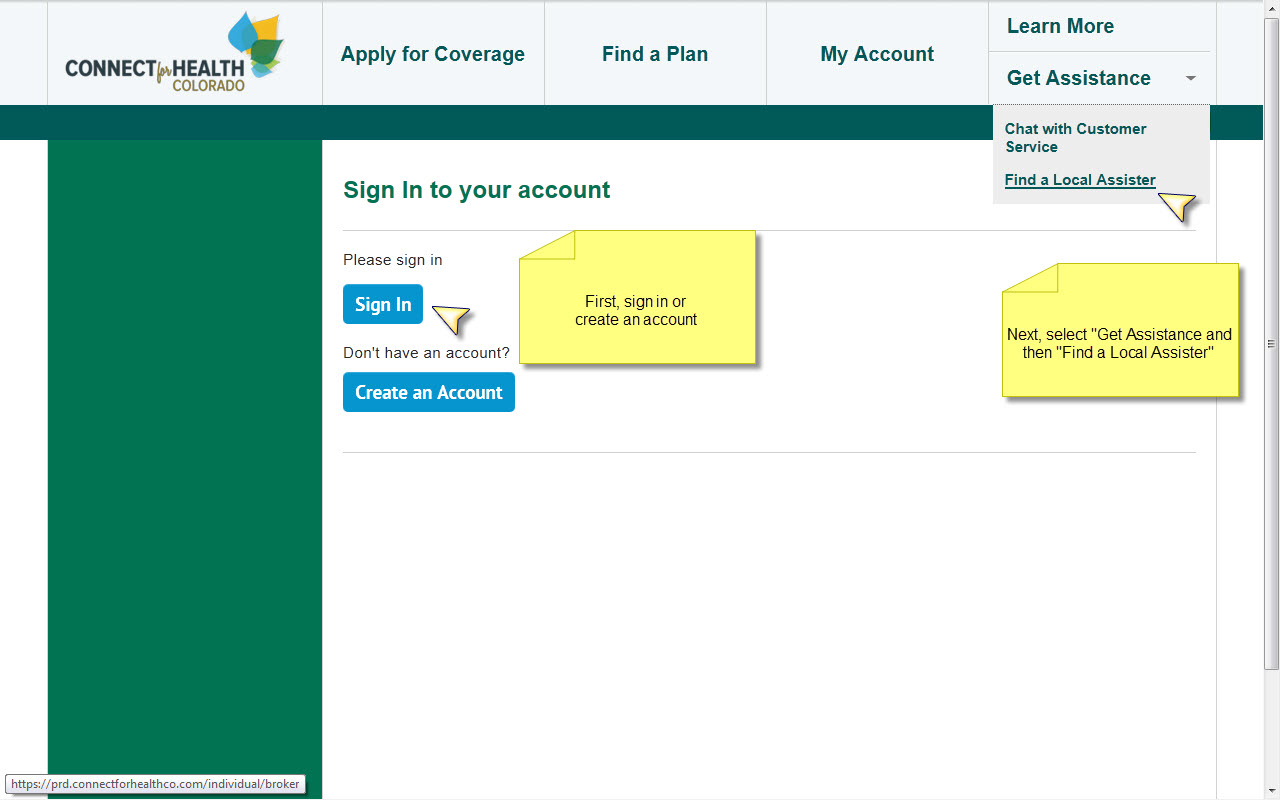 Connect For Health Colorado Enrollment Process Consolidated Benefits